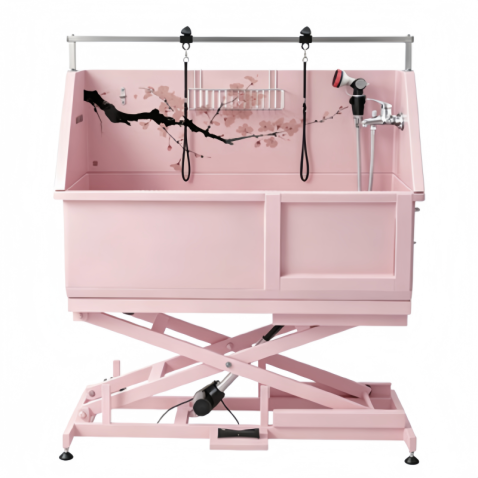 Customizable Colors Stainless Steel Pet Bathtub