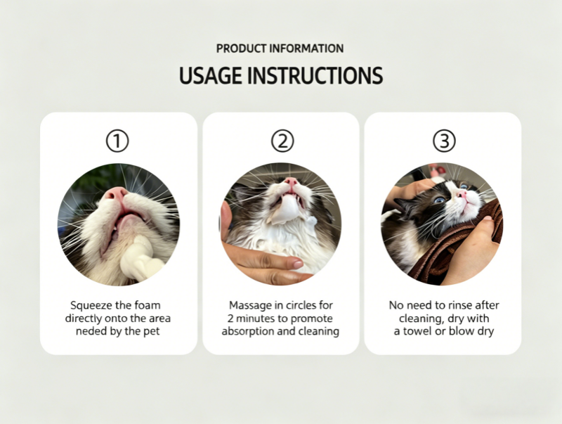 Pet Follicle Cleaning Bubbles