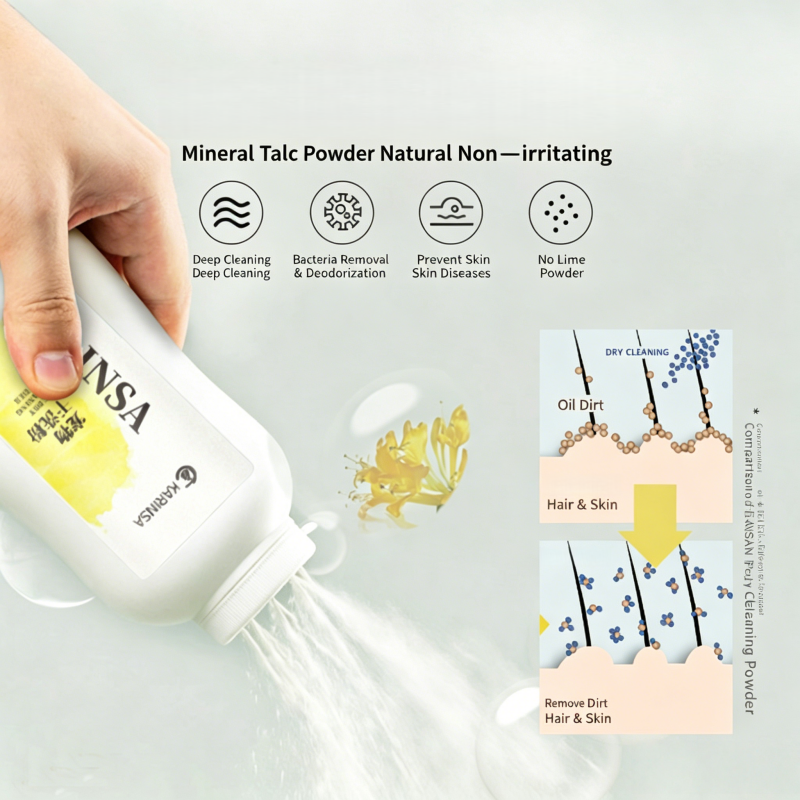 Waterless Pet Shampoo Powder