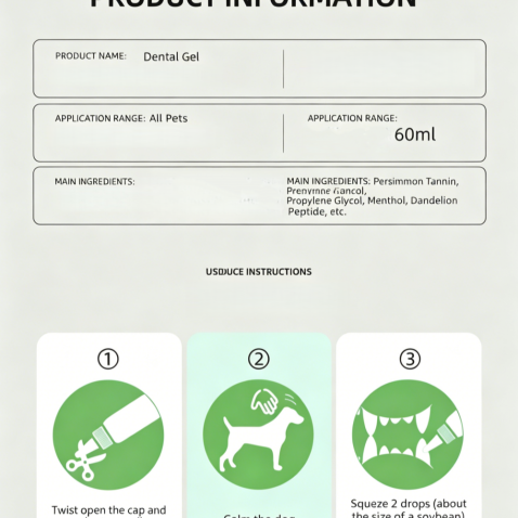 Pet Teeth Cleaning Gel