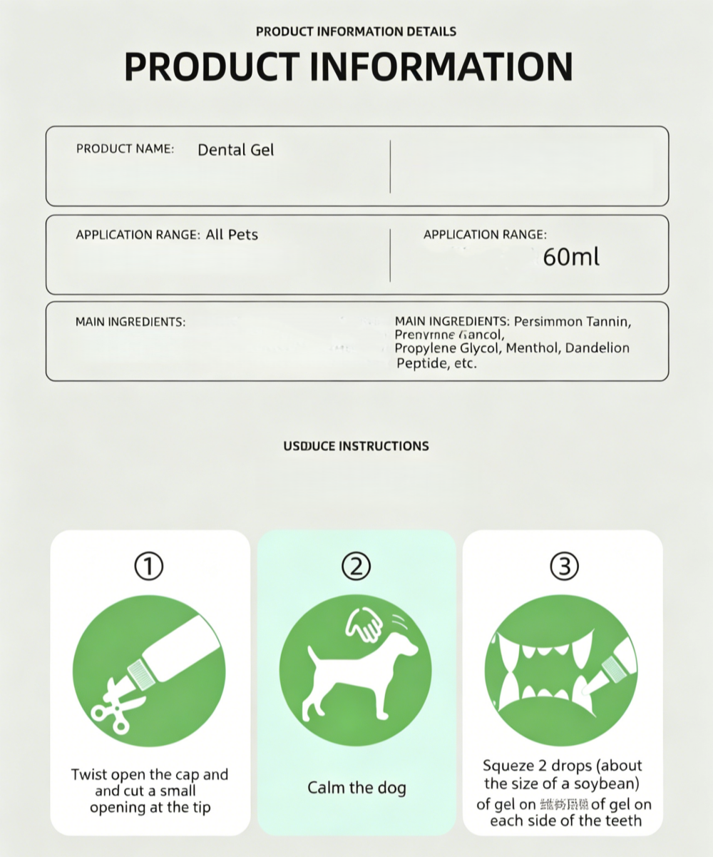 Pet Teeth Cleaning Gel