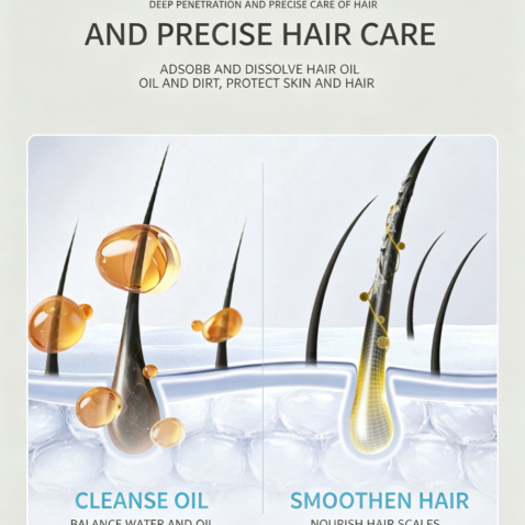Cat Oil Tail Cleaning Bubble