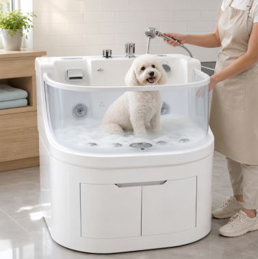 UP-MG9088PC Pet Spa Bathtub with Cabinet