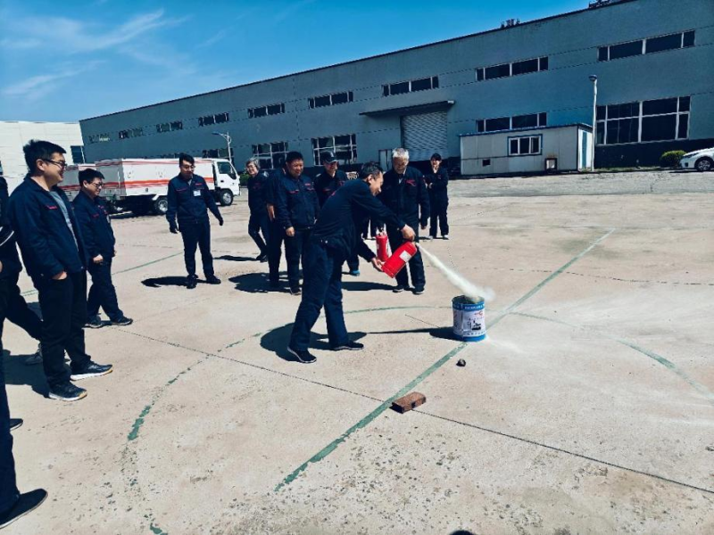 Fire safety training