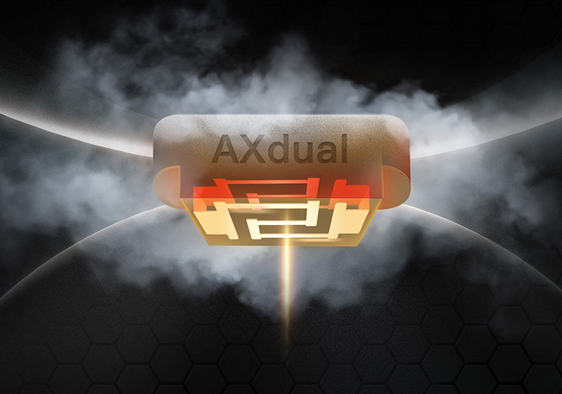 AXdual Mesh Progressive Heating Atomizing Core