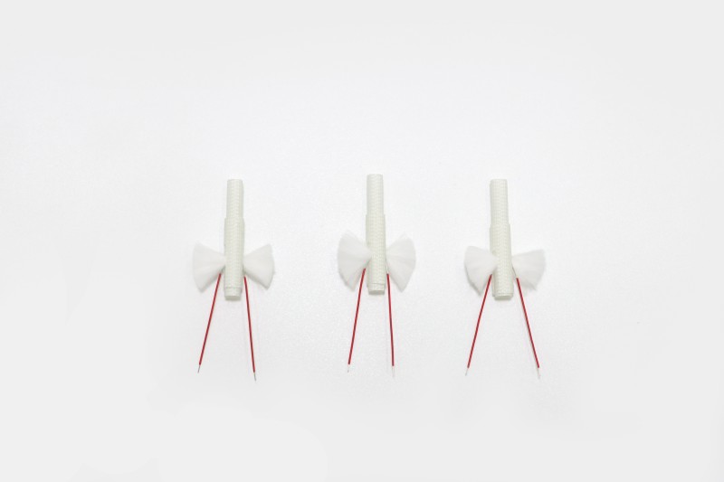 Glass-fiber tube atomizing core