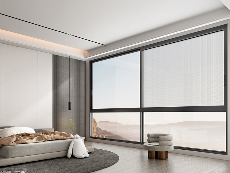Aluminium Horizontal Sliding Window For Kitchen
