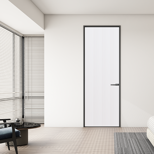 aluminium glass bathroom door