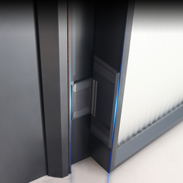 aluminium glass bathroom door