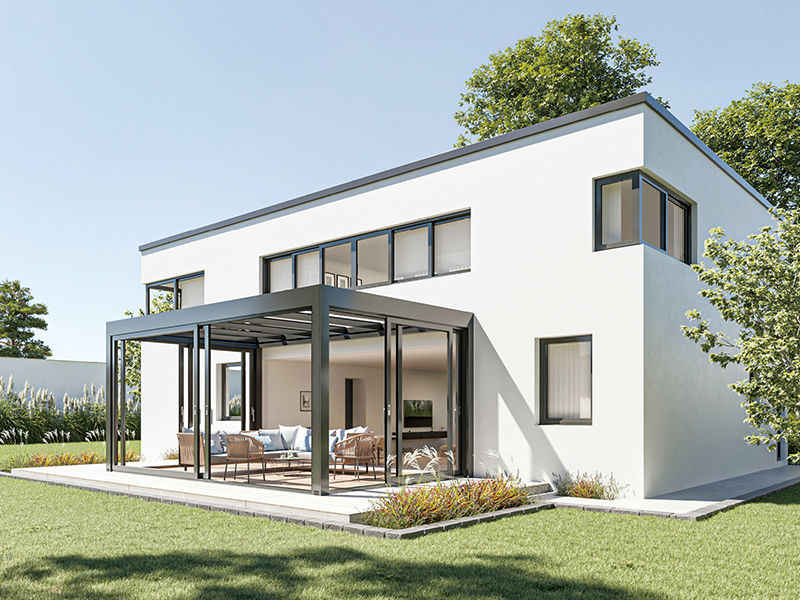 Llight Luxury Aluminum Four Season Sunroom