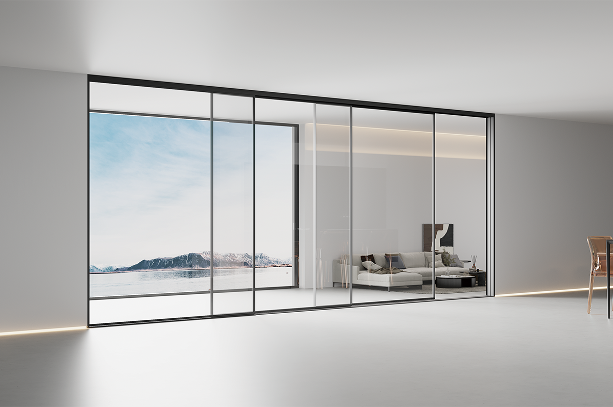 aluminum sliding door