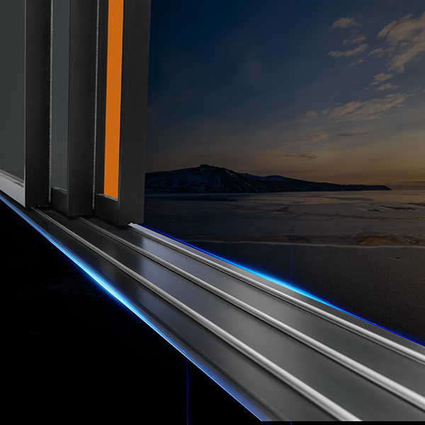 aluminum sliding door