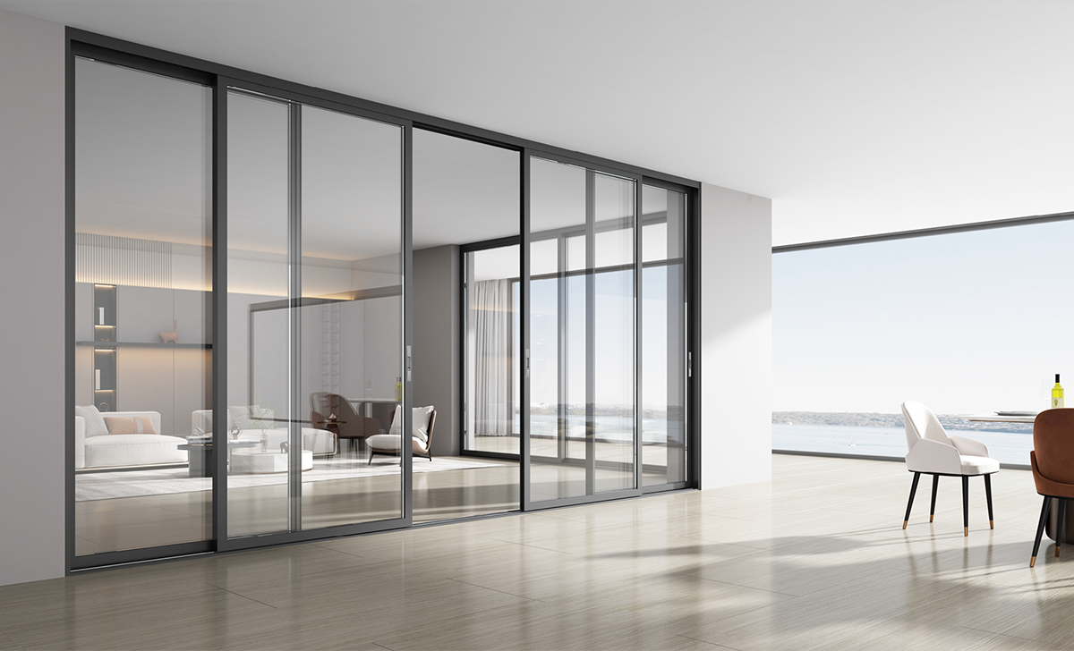 sliding storm door