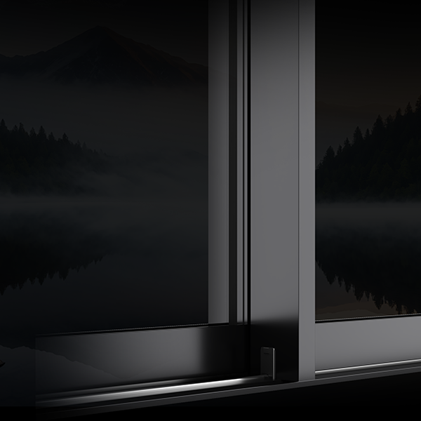 double pane sliding glass door