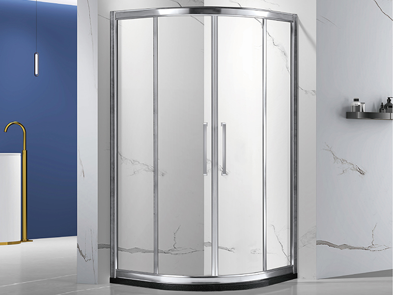 Aluminium Bathroom Toughened Glass Partition