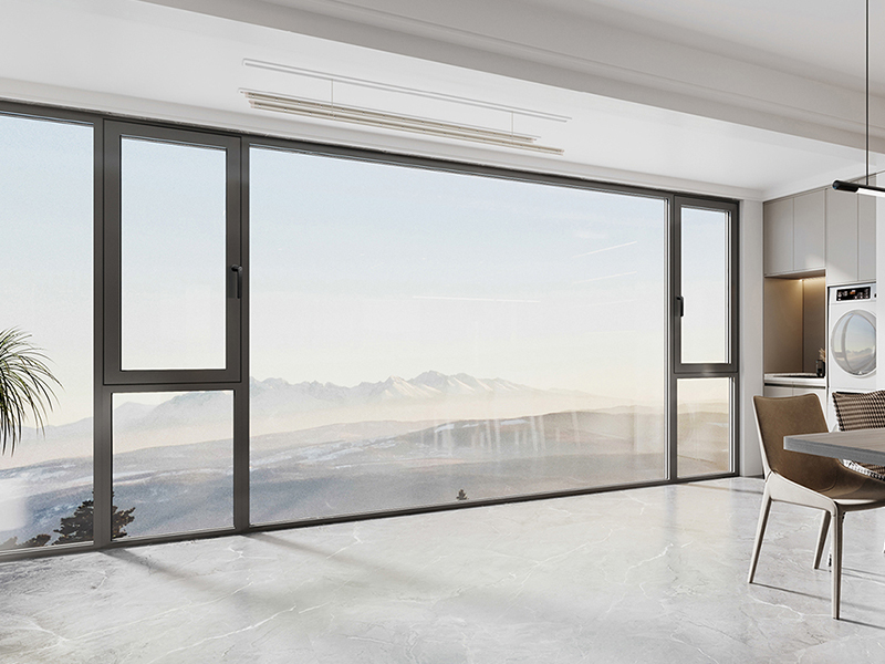 Residential Aluminium Inward Opening Double Glazed Windows
