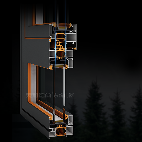 inward opening double glazed windows