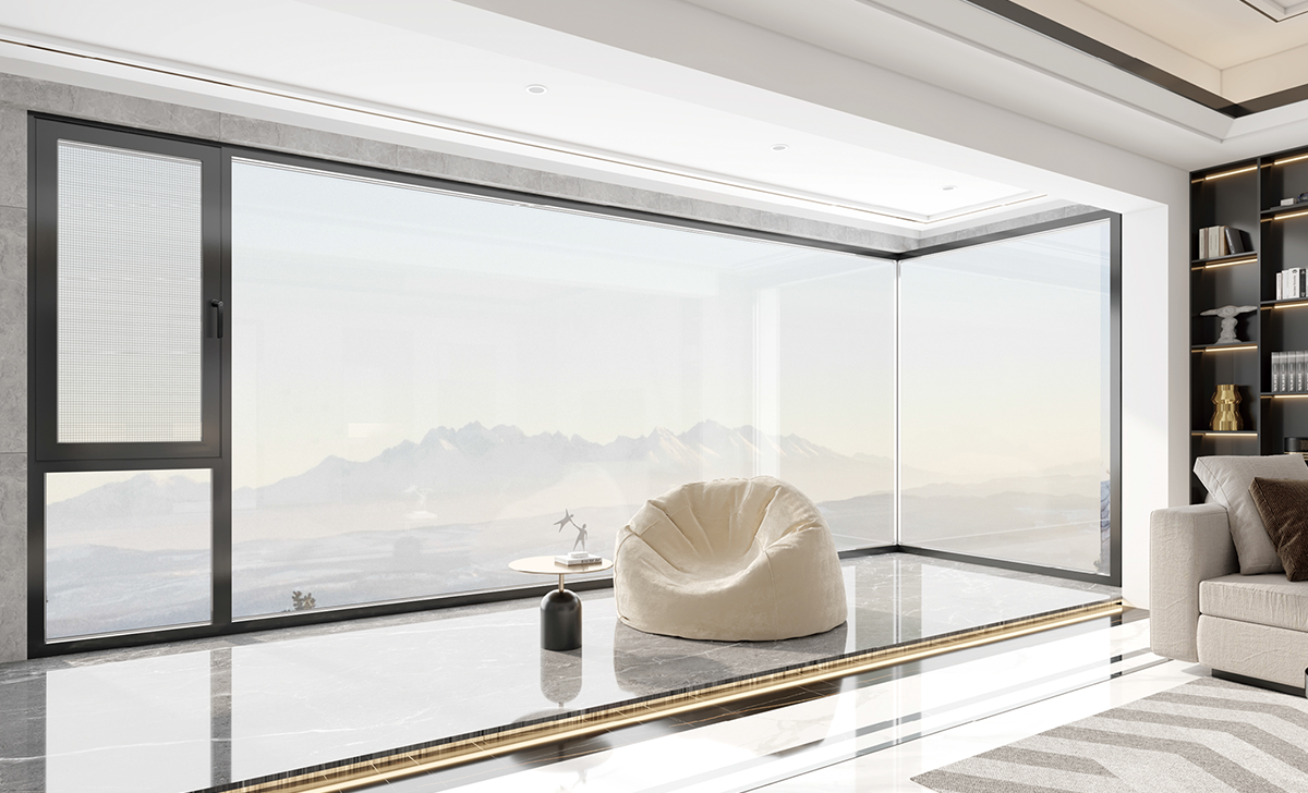inward opening aluminium windows