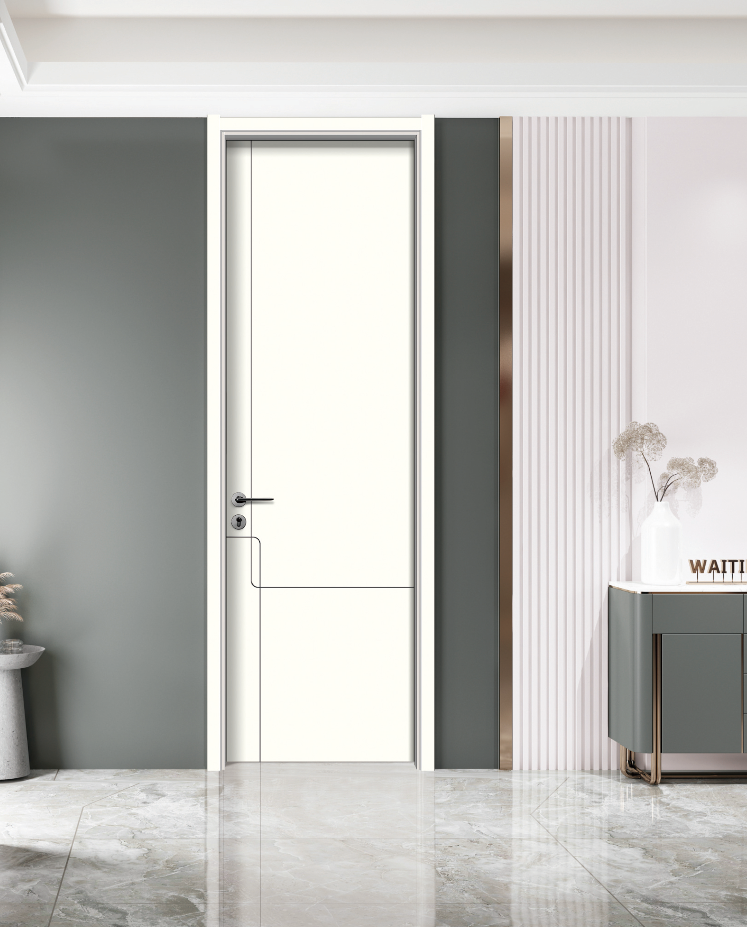 Stylish interior wood doors