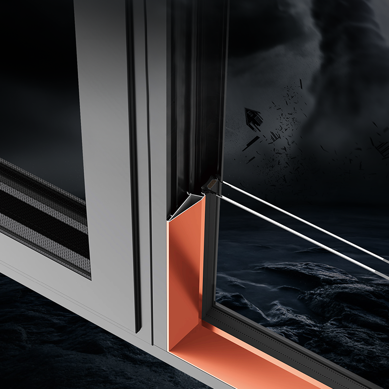aluminium inward opening windows