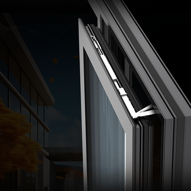 aluminium inward opening windows