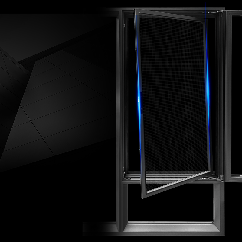 aluminium inward opening windows