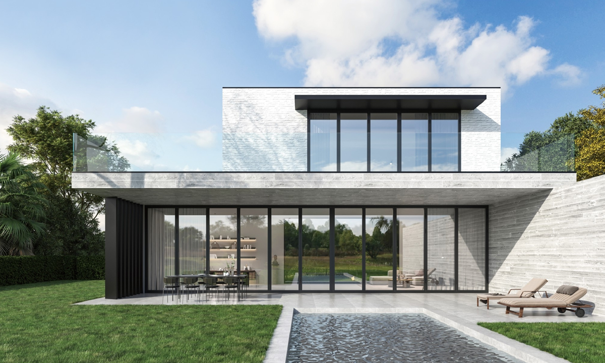 aluminum folding doors