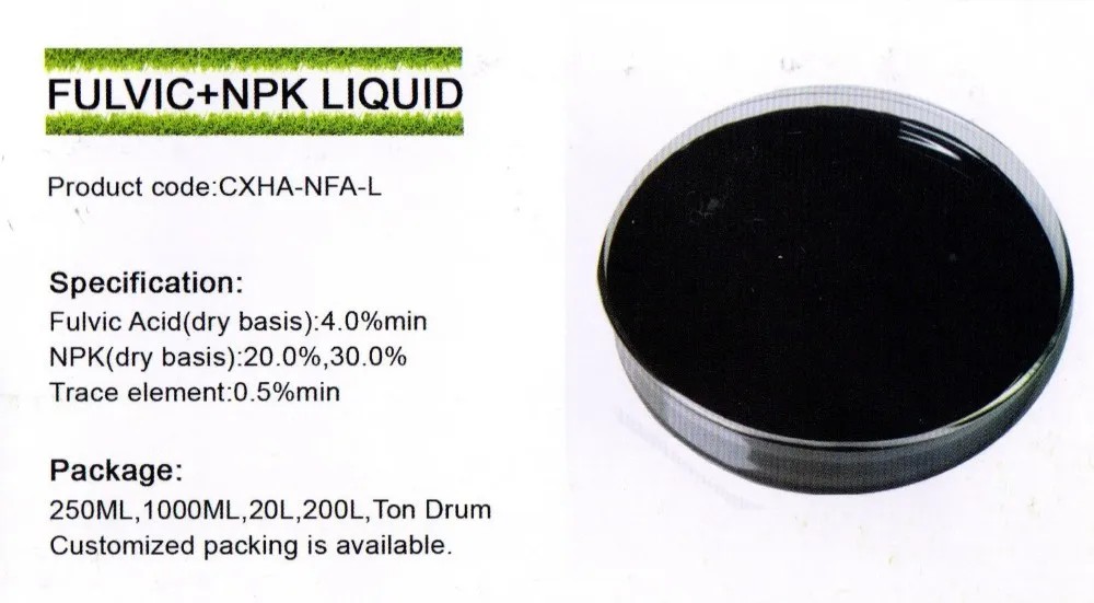 fulvic acid powder