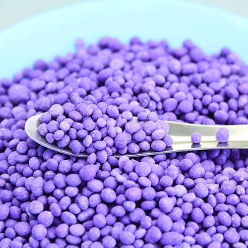 Fertilizante granular morado compuesto NPK