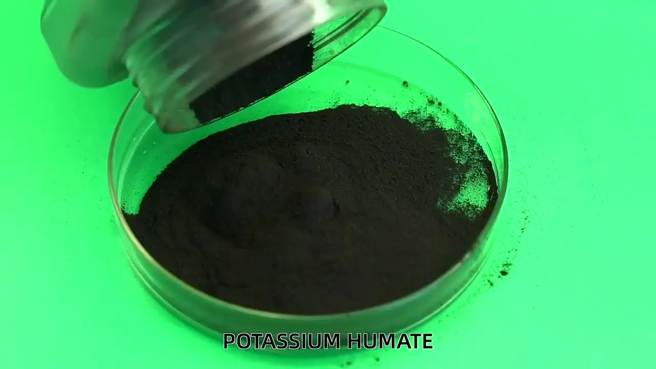 Humato de potasio en polvo, humato de potasio, ácido fúlvico
