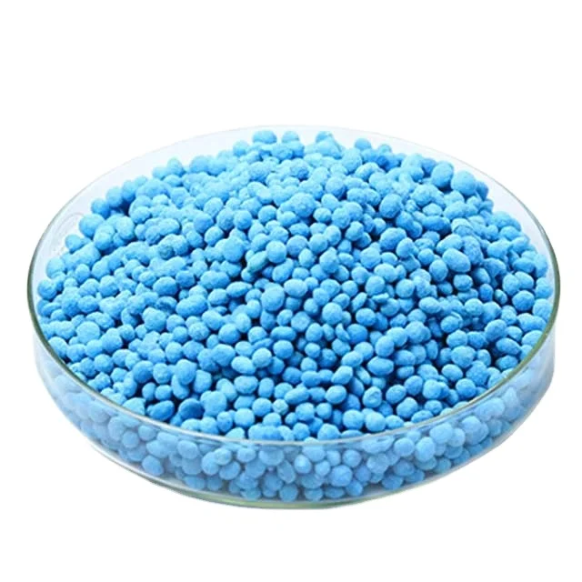 Fertilizante granular NPK de alta calidad y competitivo.