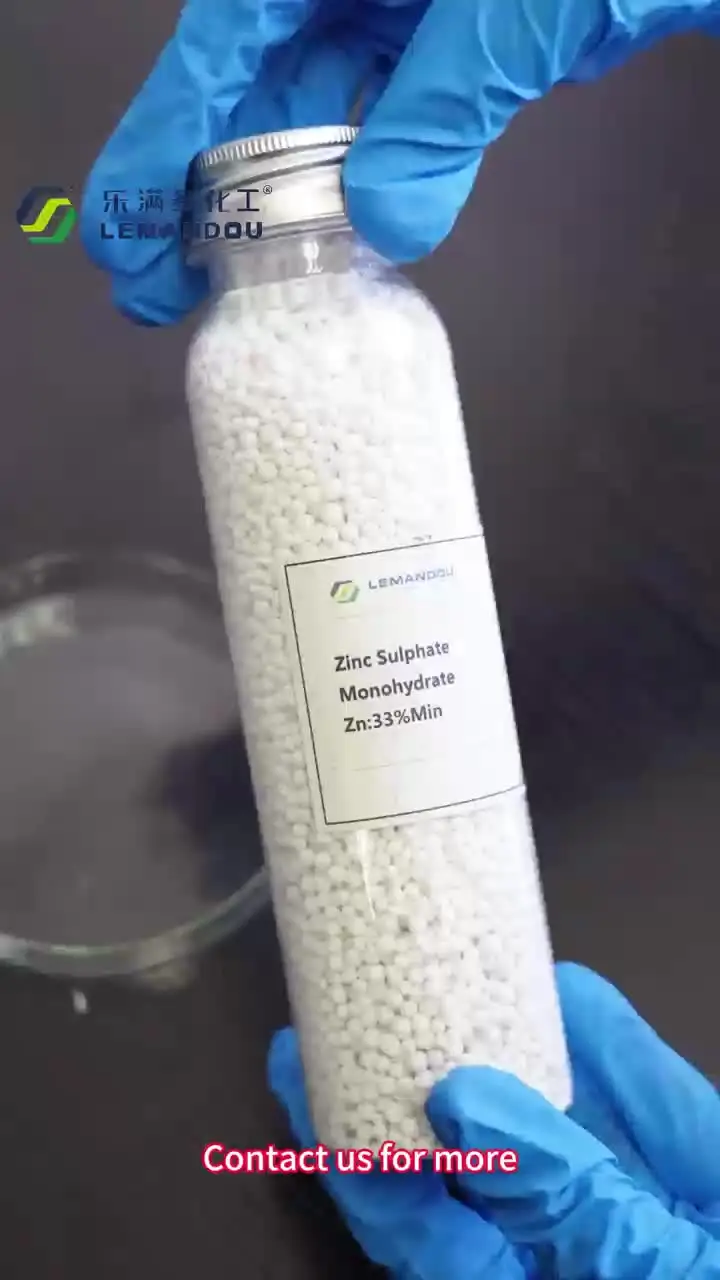 Precio de venta: Fertilizante de oligoelementos, ZnSO4H20, polvo granular de sulfato de zinc.