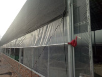 Film de ventilation en dents de scie pour serre