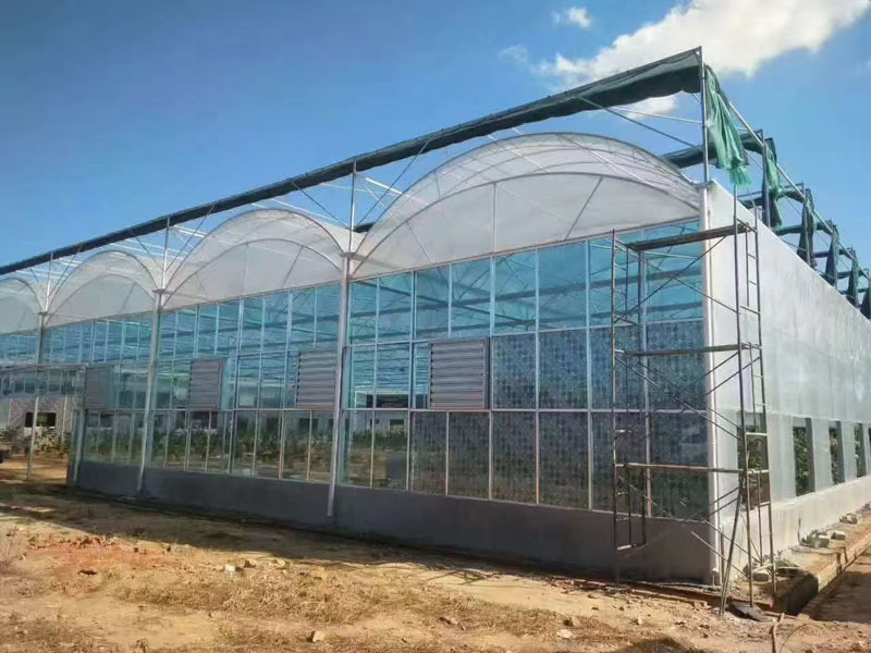 野菜用プレハブ温室