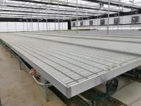 Dark Seedling Greenhouse With Moving Seedling Bed