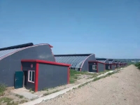 دفيئة نفق شتوية معزولة جيدًا