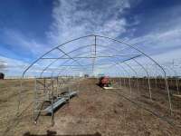 Single Span Film Tunnel Greenhouse For Vegetables