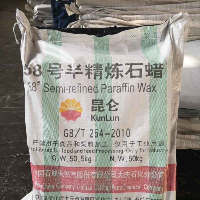Kunlun Industrial Grade Parafin Fully Refined Paraffin Wax 58