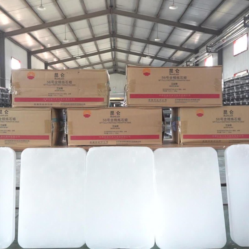 Kunlun Semi Refined Paraffin Paraffin Grade 58 Wax 52 54