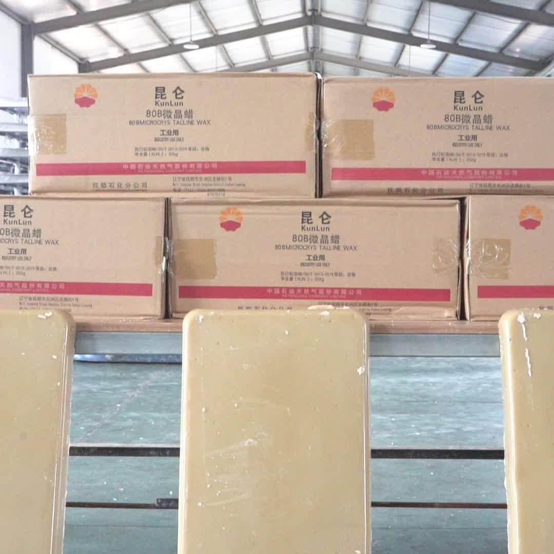 Import Candle Raw Material Crude Paraffin Wax Ton