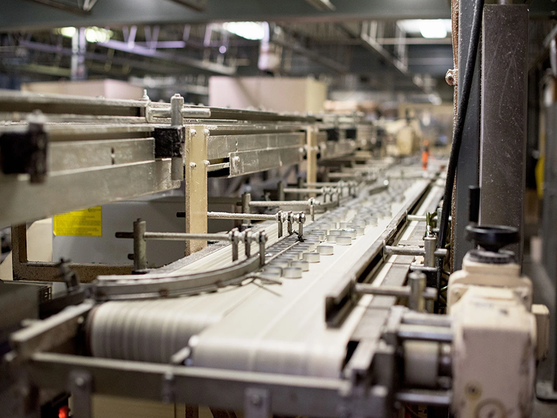 Fully Refined Paraffin Wax in an American Candle Factory