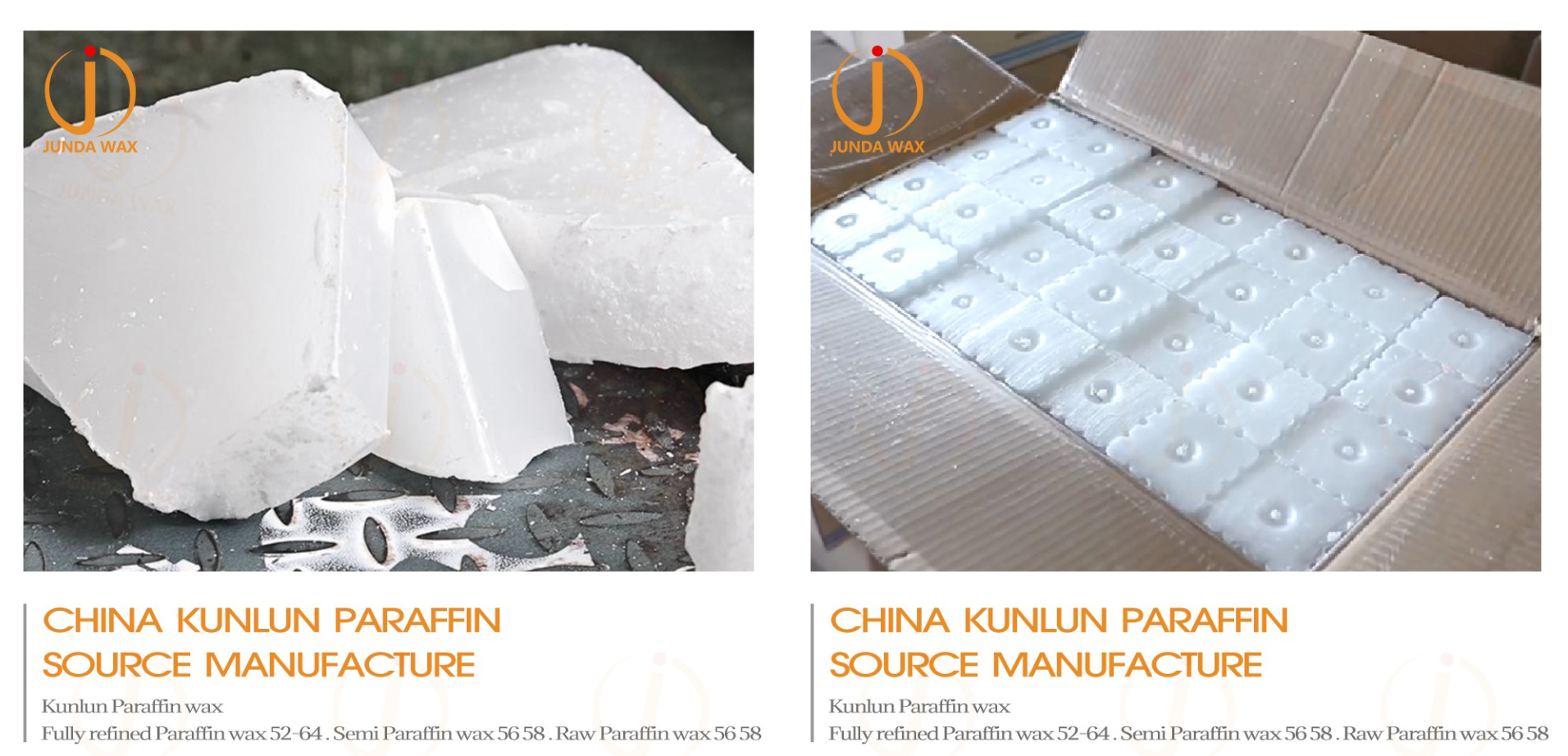 Fully refined paraffin wax