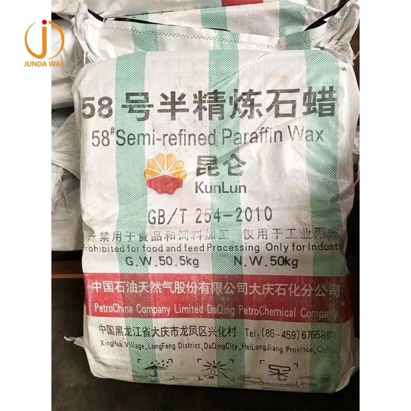 Semi-refined na Paraffin Wax para sa paggawa ng kandila