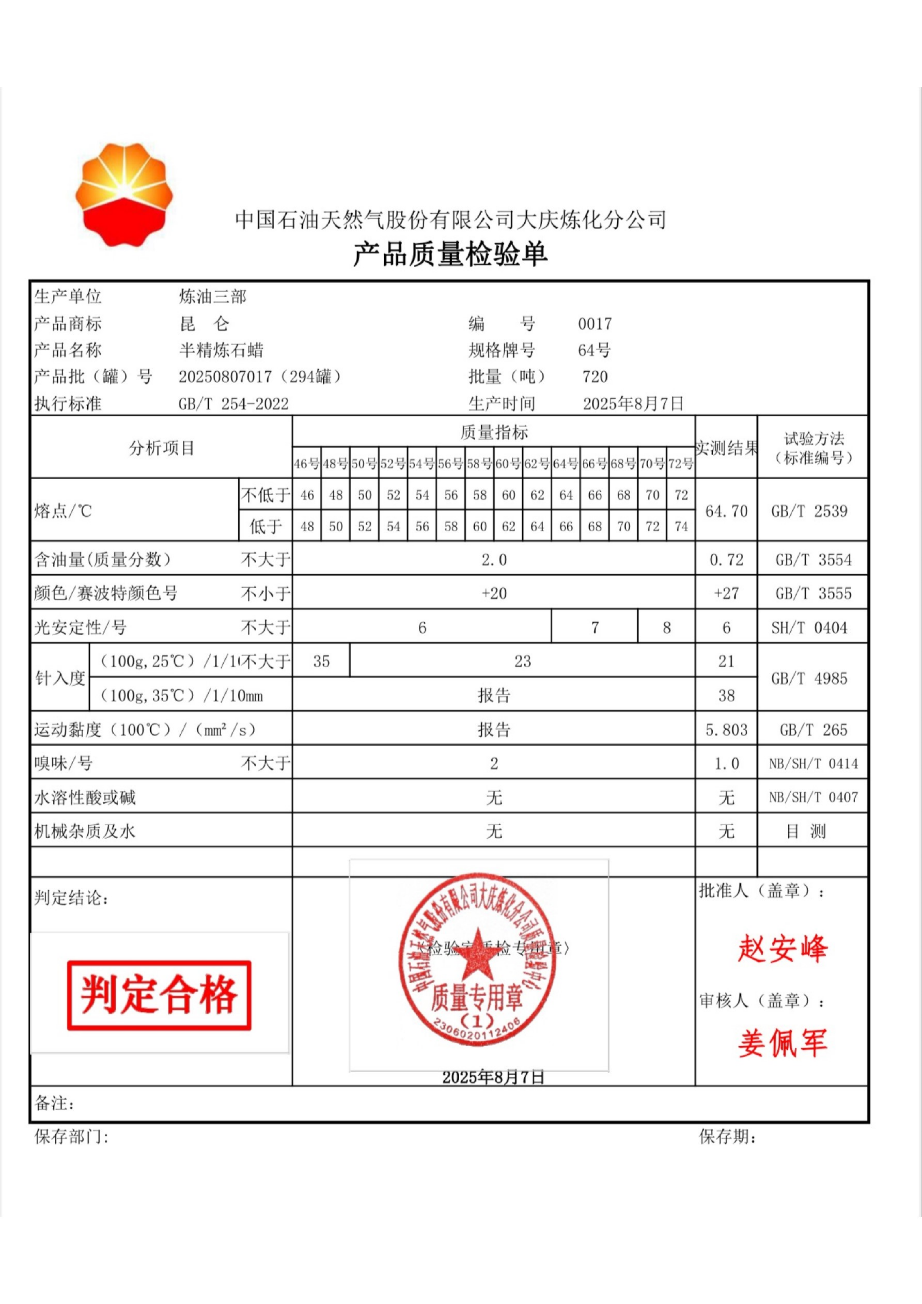 COA