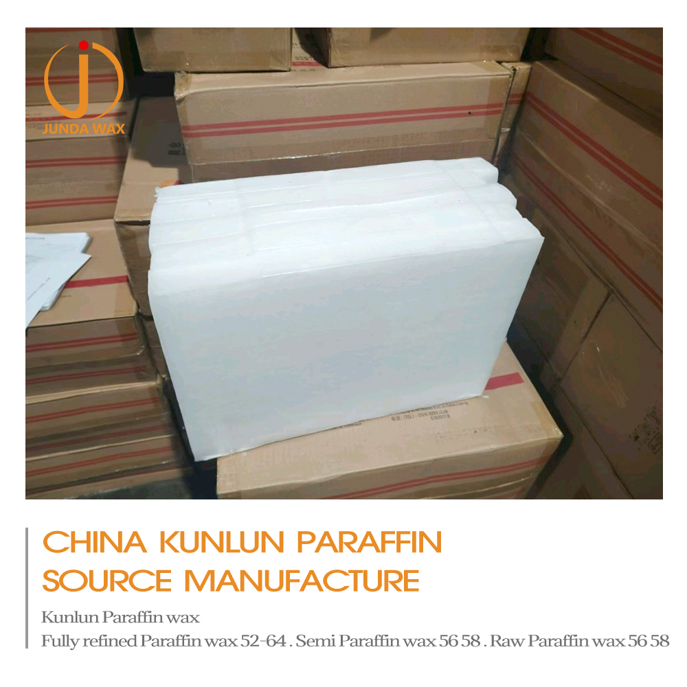 Kunlun Cire semi-raffinée 5858 semi-paraffinée 56