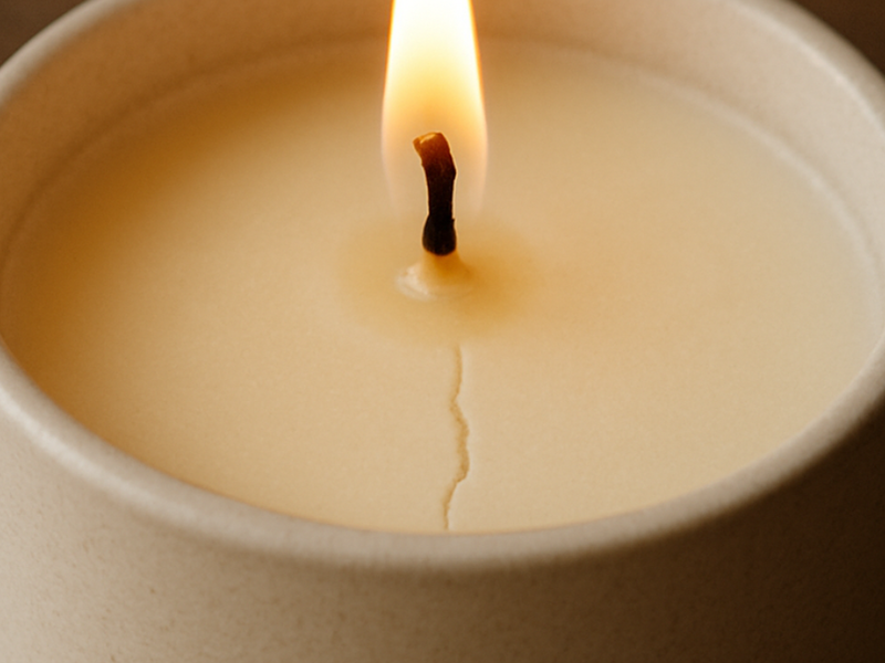 How to Minimize Surface Crystallization and Cracking in Candles?