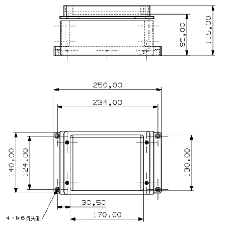 Vibrating Feeding Platform with Blue backlight
