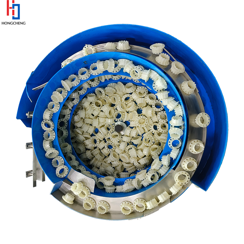vibratory Bowl feeding system for rubber stoppers