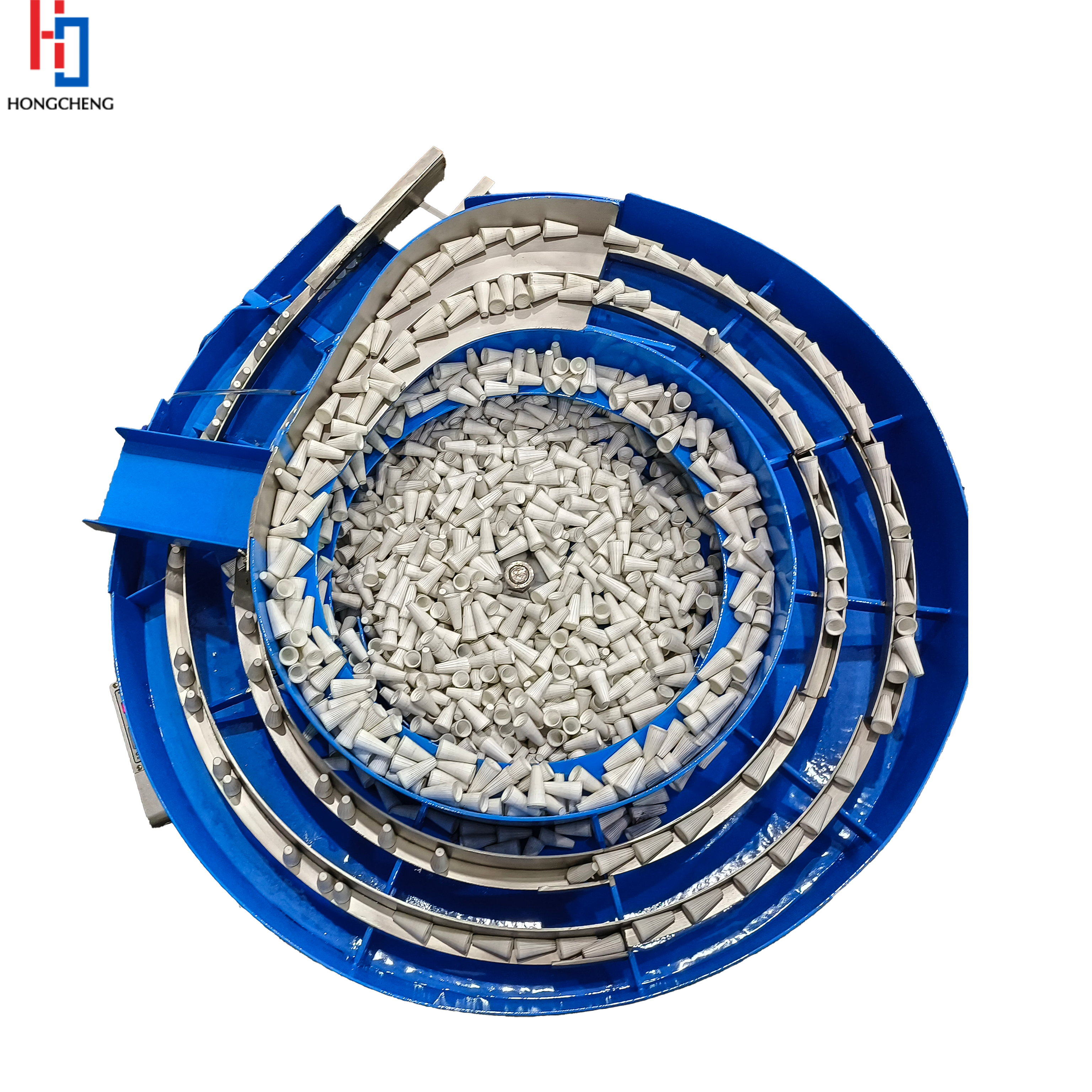Vibratory Bowl Caps Feeder