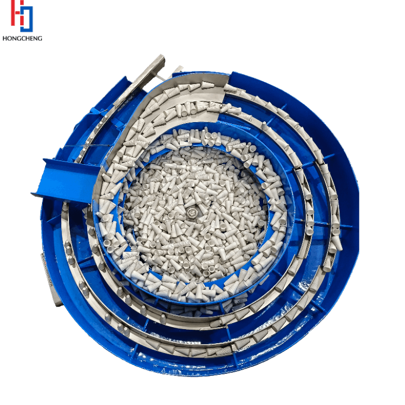 vibratory bowl feeder for plastic scoop